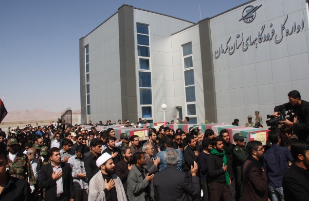 استقبال از شهدای گمنام در استان کرمان