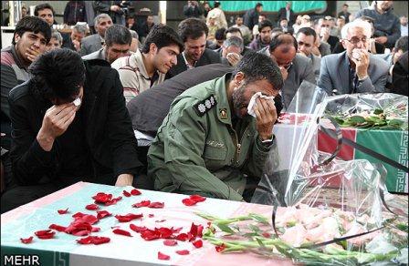 مراسم استقبال از شهدای گمنام در استان اردبیل