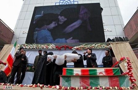 تشییع و خاکسپاری در دانشگاه علوم پزشکی دانشگاه بهشتی