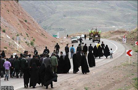 تشییع و خاکسپاری شهدای گمنام در استان اردبیل
