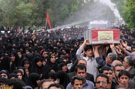 تشییع و خاکسپاری در استان کرمان