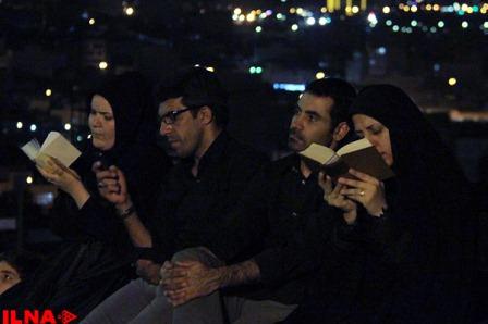 مراسم احیا شب 21ماه رمضان در کوه خضر نبی