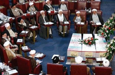 حضور 6شهید گمنام در چهاردهمین افتتاحیه اجلاس مجلس خبرگان رهبری
