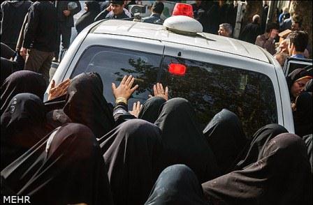 تشییع شهدای گمنام در استان گلستان