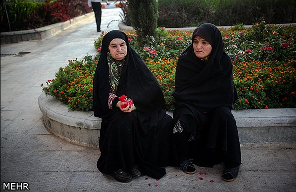 آئین استقبال از شهدای در شیراز