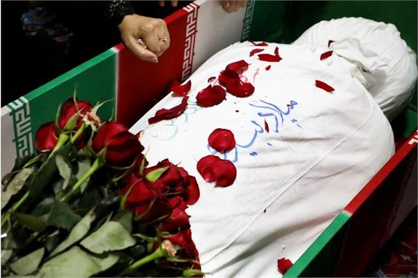 وداع با پیکر مطهر شهیدالقدس میلاد بیدی - 12 مرداد 1403 1