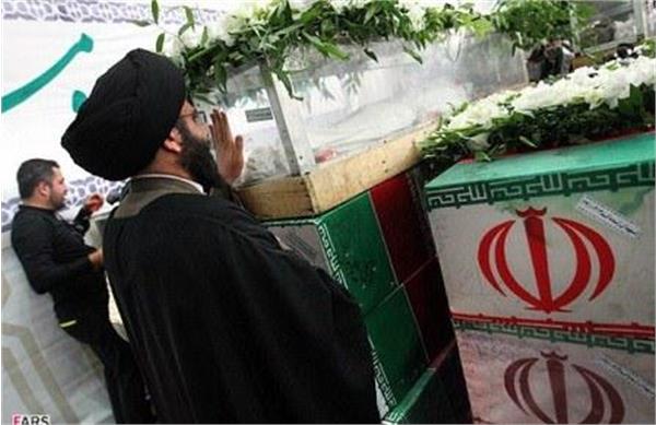 تشییع 96شهید دوران دفاع مقدس در مرقد امام خمینی(ره)