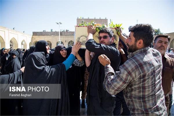 تشییع پیکر شهدای گمنام در میانراهان و گناباد و نیشابور 33