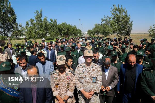 استقبال و تشییع چهار شهید گمنام در اردبیل 7