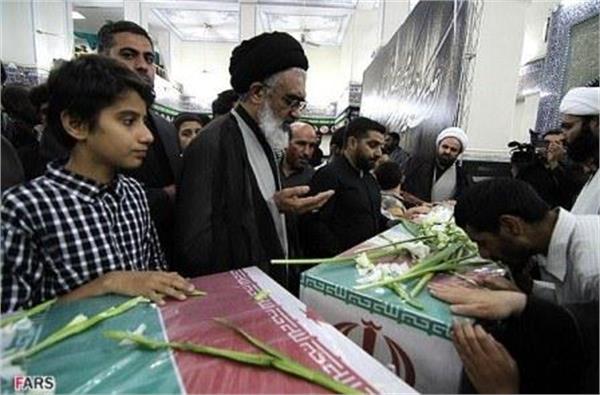 تشییع شهید گمنام در قم