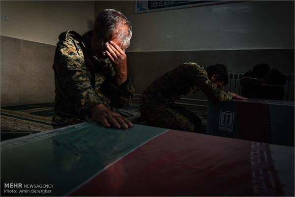 آئین استقبال از پیکر 4 شهید گمنام در شیراز 8