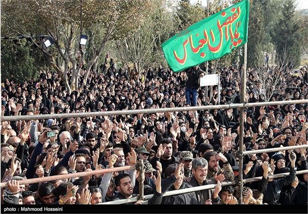 تشییع و تدفین پیکر دو شهید گمنام در شهرک مشیریه 8