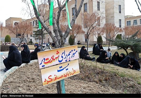 تشییع دو شهید گمنام در دانشگاه جامع امام حسین (ع) 4