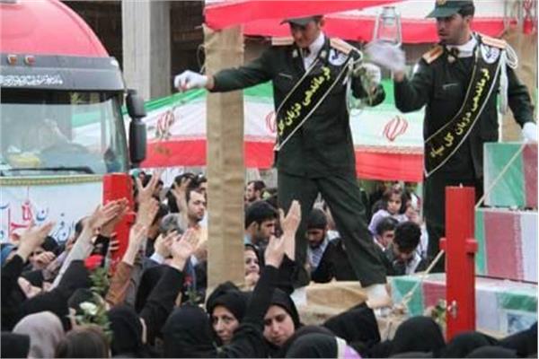 مراسم تشییع پیکر ۹۶ شهید دفاع مقدس در شهر دزفول
