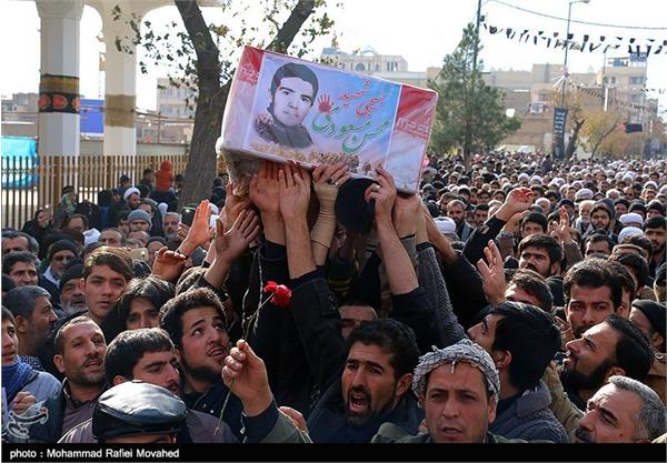 تشییع پیکر شهید محسن مسعودی در قم 12