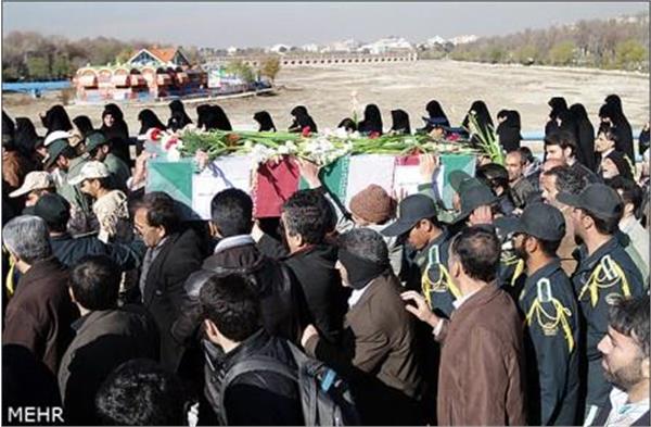 تشییع شهدای گمنام در اصفهان