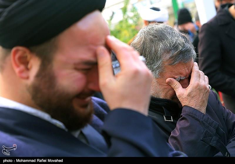 تشییع پیکر شهید محسن مسعودی در قم 1