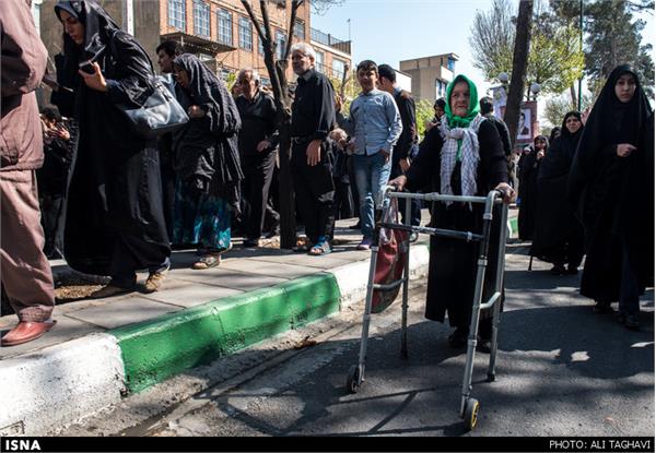 تشییع پیکر دو شهید گمنام - شهر ری