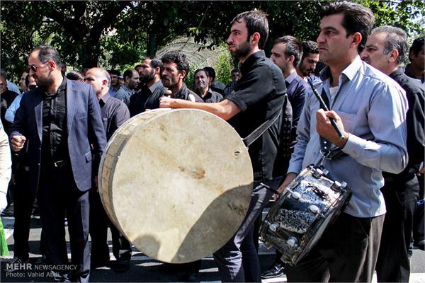 مراسم تشییع شهدای گمنام در تبریز 12