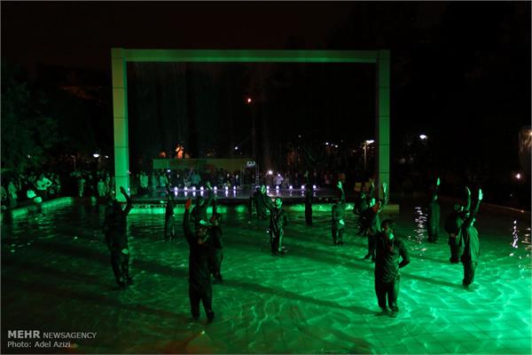 اجرای نمایش دریادلان به یاد175شهید غواص دفاع مقدس 10
