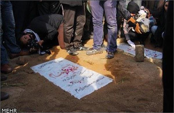 تشییع و خاکسپاری5شهید گمنام در میدان امام حسین (ع)(2)