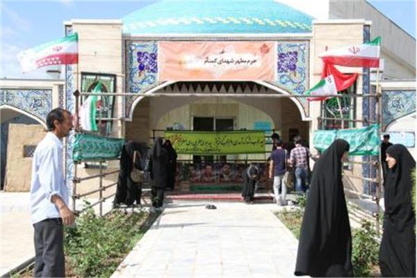 تشییع و خاکسپاری در دانشگاه آزاد گناباد