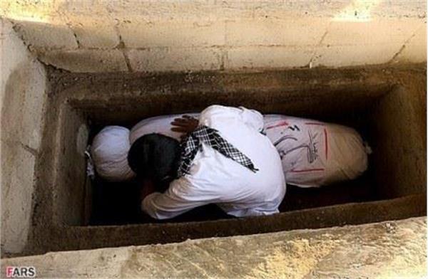 تشییع و خاکسپاری 4شهید گمنام در لنگرود