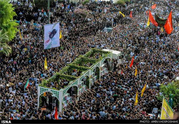 آئین تشییع 270 شهید دفاع مقدس در تهران(2) 22