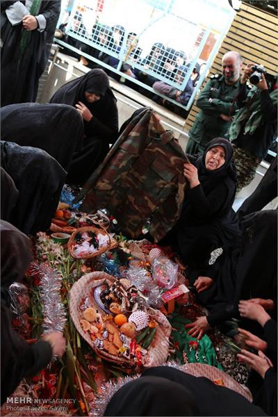 مراسم تشییع شهید گمنام در آمل 17