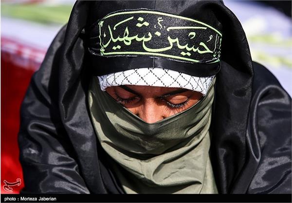 مراسم استقبال از ۷۸ شهید دوران دفاع مقدس در مرز شلمچه 2