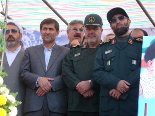 تشییع پیکر مطهر سرلشکر خلبان شهید خالد حیدری در مهاباد