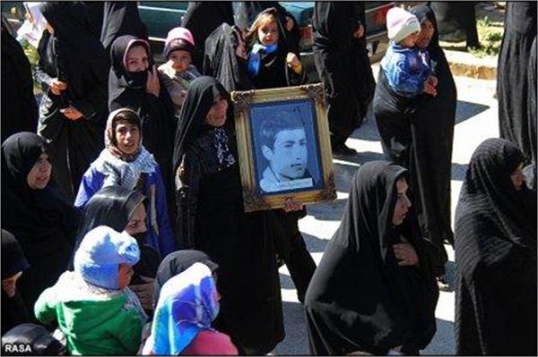 تشییع و خاکسپاری شهدای گمنام در سود جان چهار محال بختیاری