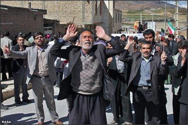 تشییع و خاکسپاری شهدای گمنام در سود جان چهار محال بختیاری