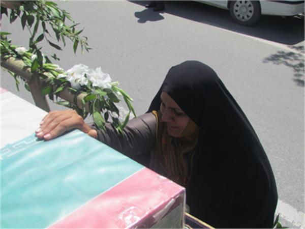 استقبال از شهدای گمنام در استان کرمان