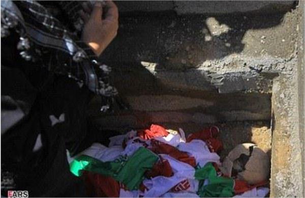 تشییع وخاکسپاری شهدای دفاع مقدس در شهر همدان