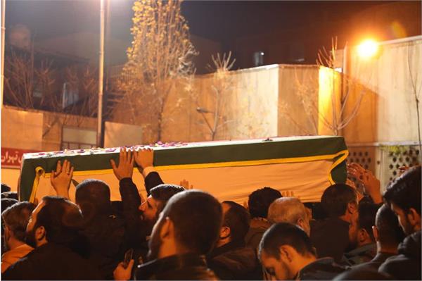 وداع با پیکر مطهر شهید حاج صادق امیدزاده و یارانش - 1 بهمن 1402