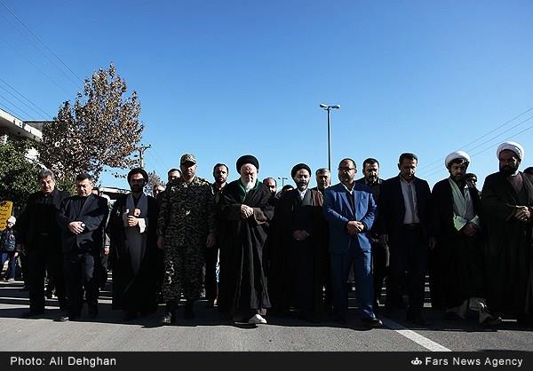 تشییع دو شهید گمنام در علی آباد گرگان 27