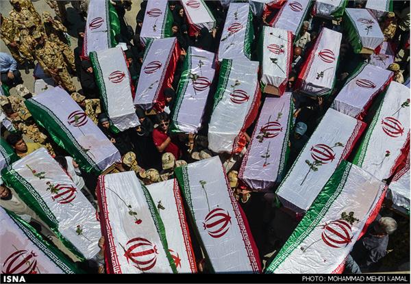 ورود 270 شهید دوران دفاع مقدس از طریق مرز شلمچه 15