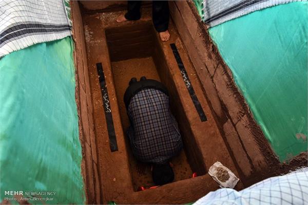 تشییع پیکر شهید گمنام در پارک کوهستانی دراک شیراز 21