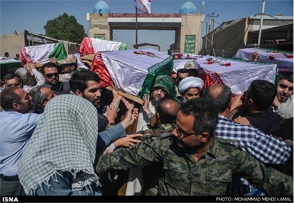 ورود 270 شهید دوران دفاع مقدس از طریق مرز شلمچه 4