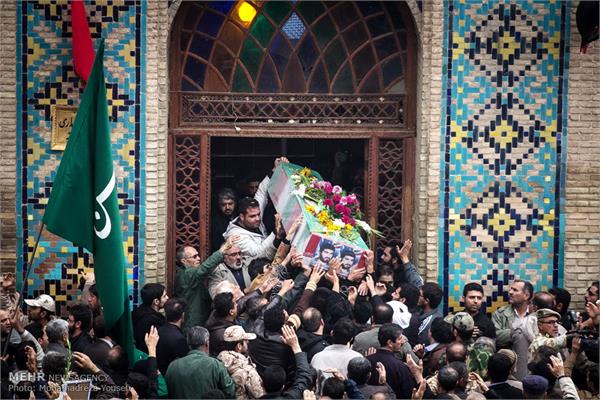 مراسم تشییع پیکر مطهر شهید سلطان‌علی علوی 15