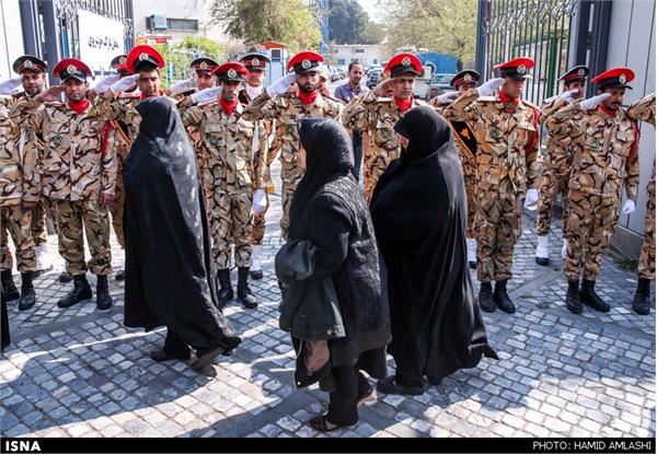 تشییع شهید گمنام - تهران