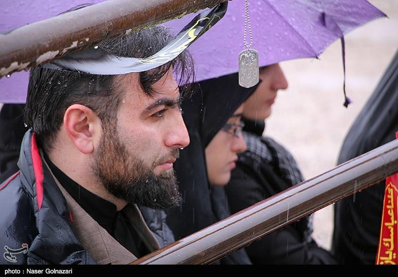 تشییع پیکر دو شهید گمنام در ایلام 1