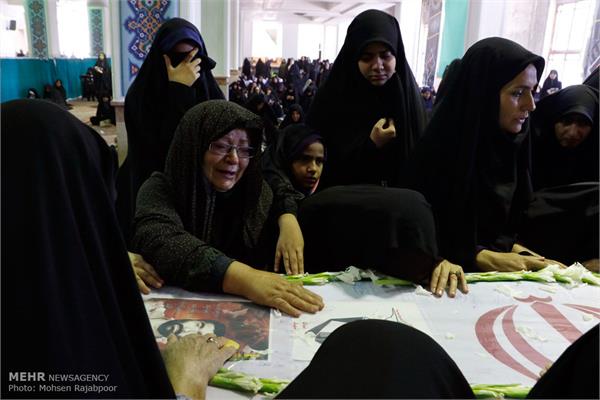 تشییع دو شهید دفاع مقدس در کرمان 9