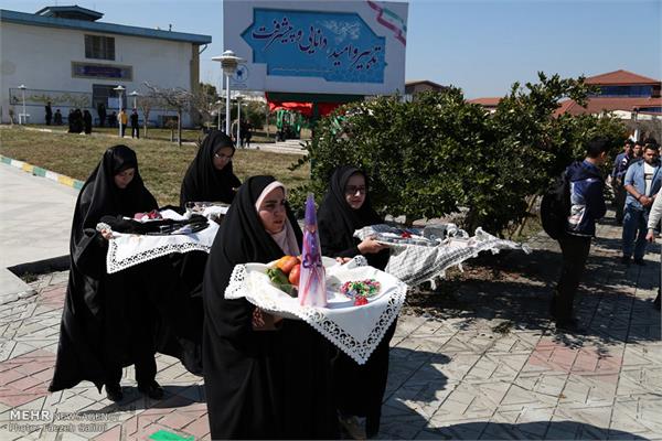 مراسم تشییع شهید گمنام در آمل 1