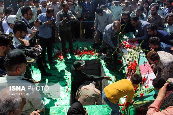 تشییع پیکر شهید گمنام - سنندج 10