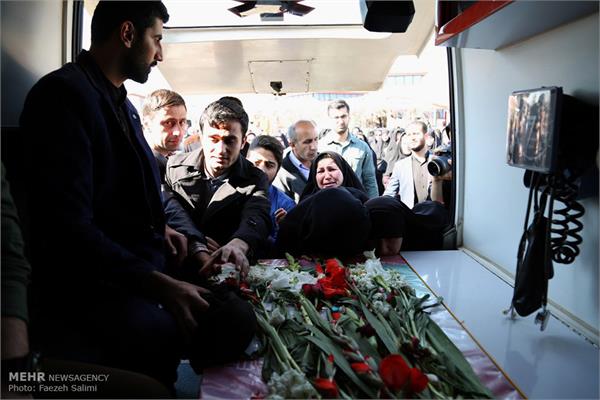 مراسم تشییع شهید گمنام در آمل 9