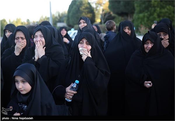 مراسم استقبال از پیکر مطهر پنج شهید-مشهد 7