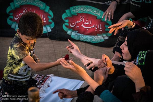 تشییع و خاک سپاری پیکر مطهر دو شهید گمنام در شهرستان لامرد 24