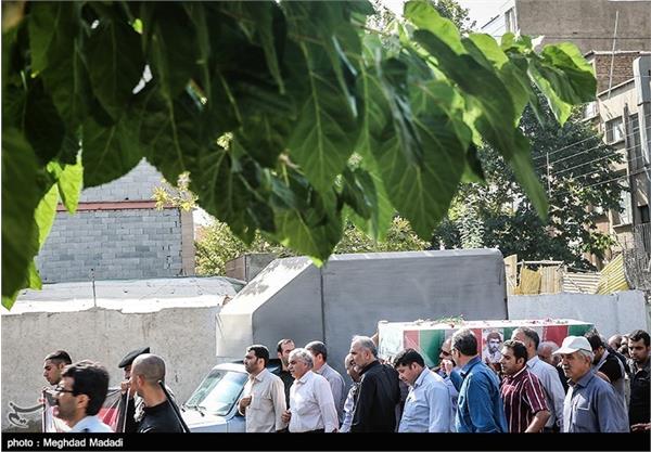 تشییع پیکر شهید عزت الله رضاعلی 2